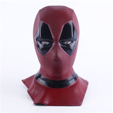 2018 Deadpool 2 Mask X-Men Full Face Neck Helmet Cosplay Balaclava Mask ...