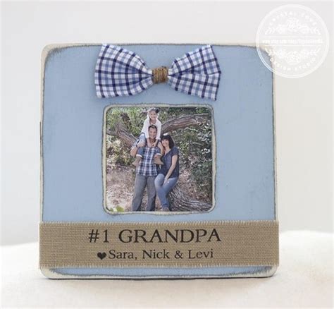 Personalized Picture Frame Grandpa Grandfather Gift