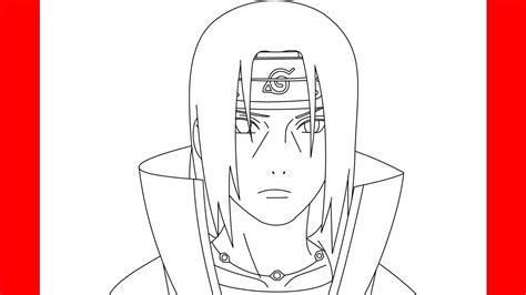 How To Draw Itachi From Naruto - Nerveaside16