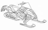 Arctic Cat 1100 Turbo Sketch Coloring Page sketch template