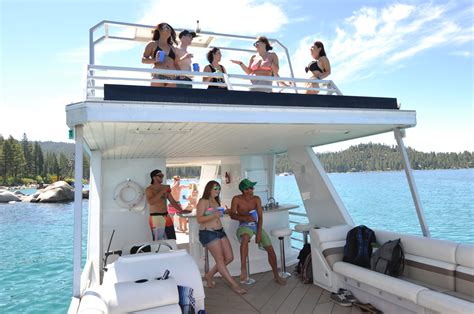 The Best Party & Pontoon Boat Rentals on Lake Tahoe | Epic Lake Tahoe