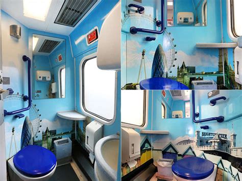 Southern Railway toilets get a vibrant graphics make over | Aura