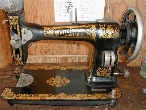 White Rotary Sewing Machine Serial Numbers - luxurytree