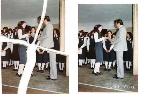 (Result) My mother's high school graduation photo from the early '80s ...