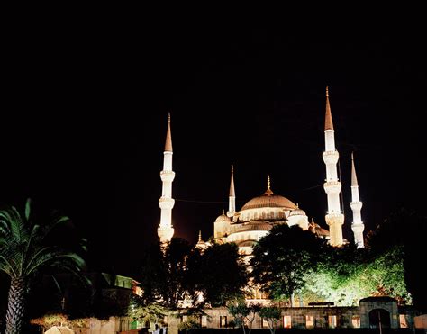 Blue Mosque At Night by Gary Yeowell