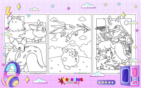 26 Palworld Coloring Pages - ColoringPagesOnly.com