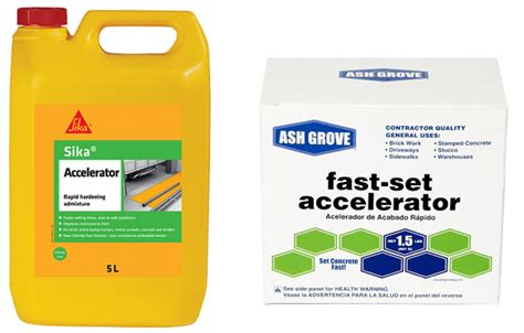 Concrete Accelerators: To Accelerate the Setting & Hardening of Concrete