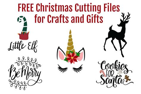 Cute and Not Boring Free Christmas SVG Files - You Will Use These!