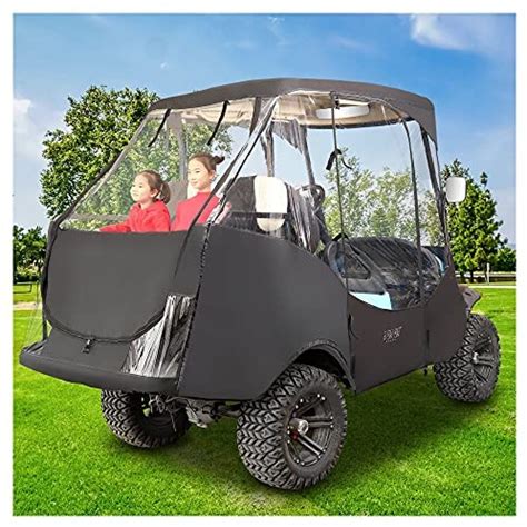 10L0L 4 Passenger Golf Cart Enclosures for Club Car Precedent with ...