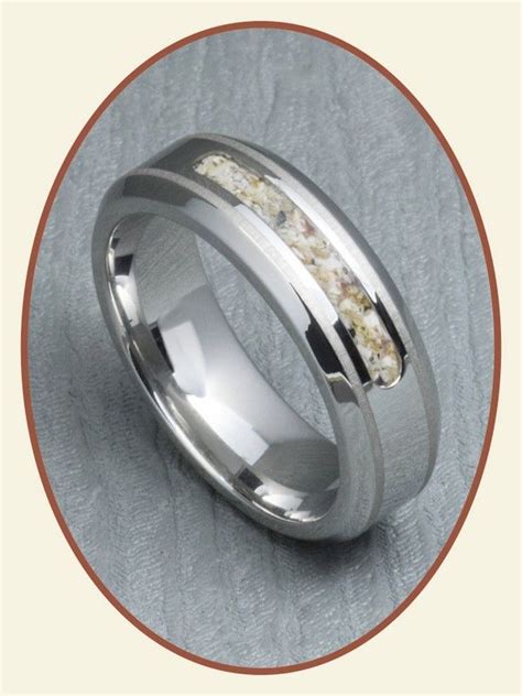 JB Memorials Cobalt Chrome Mens Cremation Ring | Crematie sieraden ...