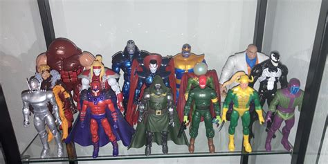 My updated marvel villains : r/ActionFigures