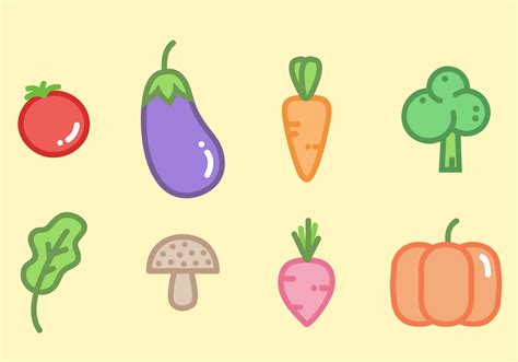 Free Vegetable Vector - Download Free Vector Art, Stock Graphics & Images