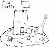Sand Castle Coloring Pages Printable For Free Download sketch template
