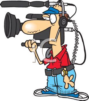 cameraman" clip art image | Clipart Panda - Free Clipart Images