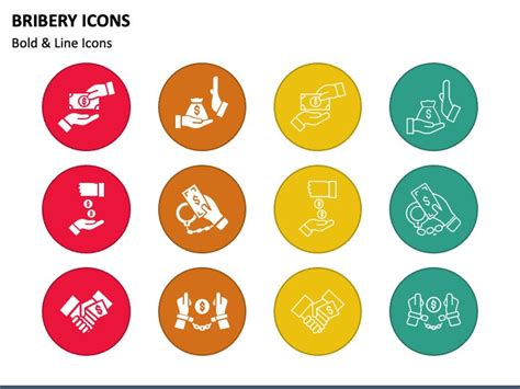 Bribery Icons | Powerpoint Template