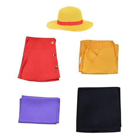 Luffy Costume One Piece Luffy Monkey D. Luffy Halloween Carvinal Suit ...