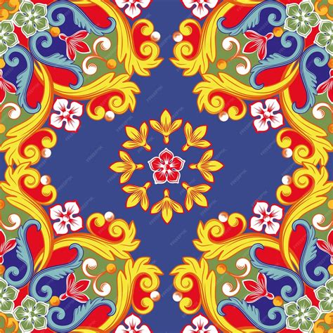 Premium Vector | Colorful boho mandala background.