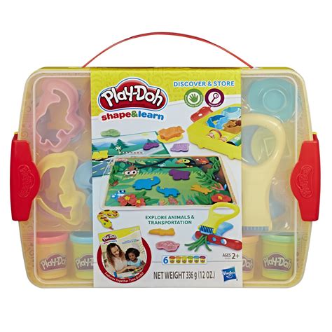 Play-Doh Shape & Learn Discover & Store Animal Activity Kit