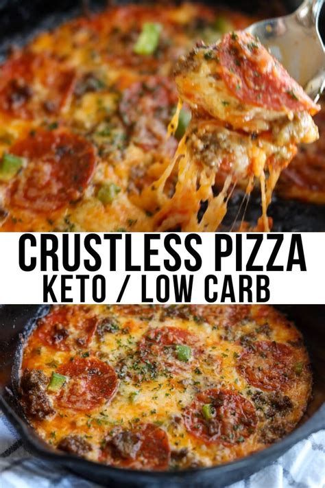 Mouthwatering Keto Crustless Pizza (Quick & Easy) | Kasey Trenum