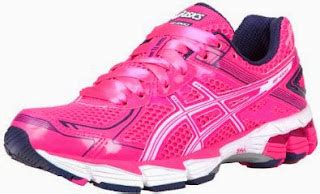 Shelly's Super Spiffy Stuff : Pink ASICS Women Running Shoes