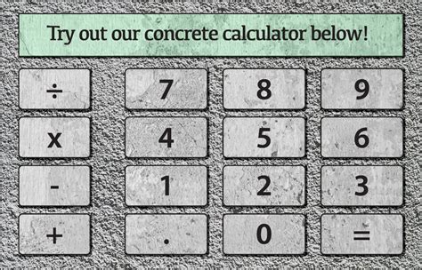 Triangle Ready Mix | Ready Mix Concrete Calculator for Flatwork