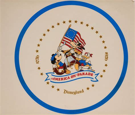 1976 Disneyland America on Parade Decal - ID: jun22006 | Van Eaton Galleries