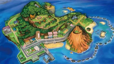 A Breakdown of the Alola Region map! | Pokémon Amino