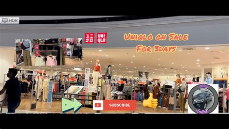 Uniqlo SM Ecoland Davao City 3days Sale #vlog7 - YouTube