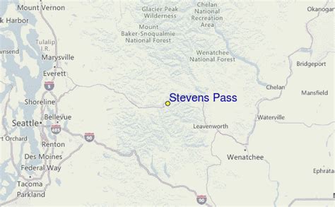 Stevens Pass Ski Resort Guide, Location Map & Stevens Pass ski holiday accommodation