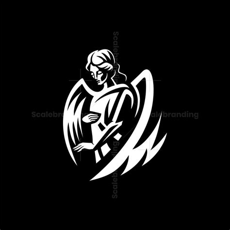 Angel Logo | Angels logo, Business logo design, Graphic design logo