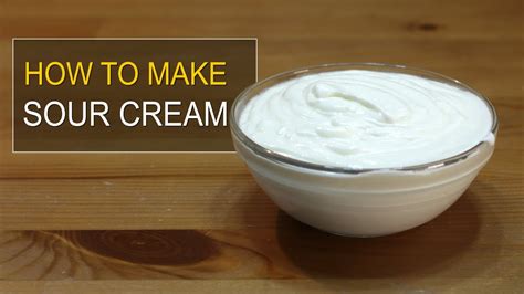 Homemade Sour Cream Recipe How To Make Sour Cream Easy Homemade | Hot Sex Picture