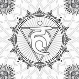Chakra Symbols Coloring Pages sketch template