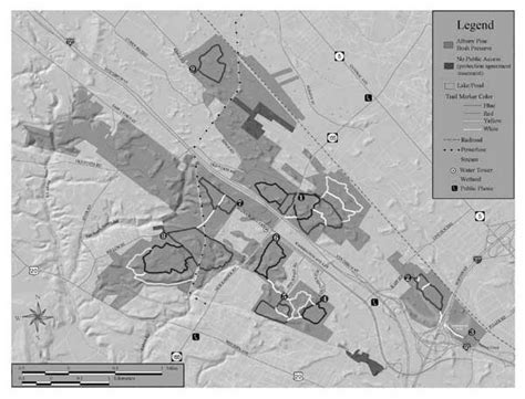 —Map of the Albany Pine Bush Preserve. | Download Scientific Diagram