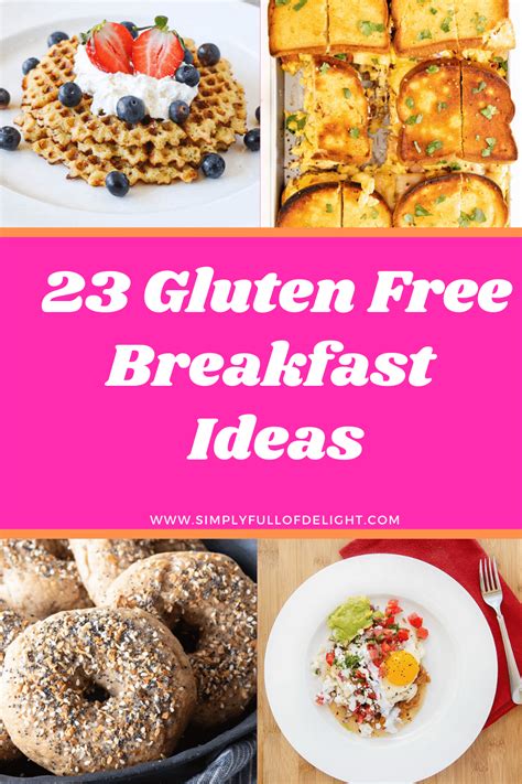 26 Fabulous Gluten Free Breakfast Ideas - Simply Full of Delight