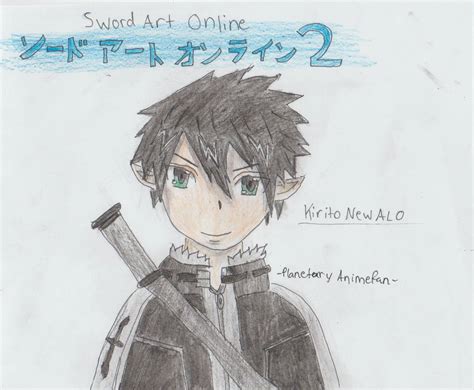 Sword Art Online 2 - Kirito`s ALO avatar by PlanetaryAnimefan on DeviantArt