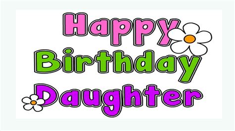 Birthday Status For Daughter - Short Quotes and Messages