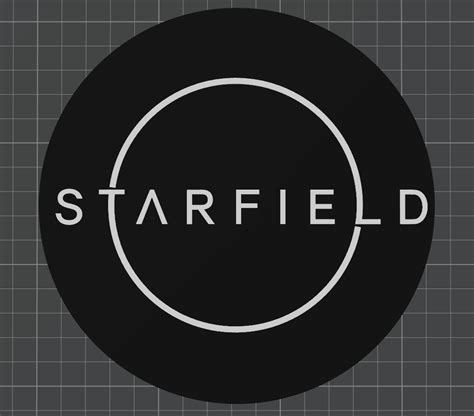 Starfield Logo Sign by Rand K | Download free STL model | Printables.com