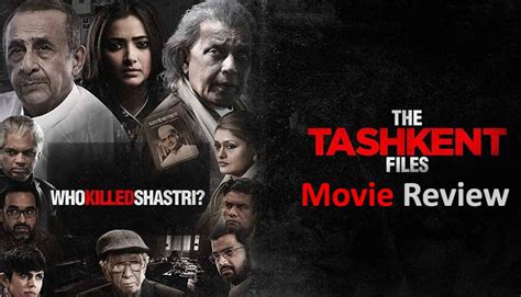 The Tashkent Files Review: A gripping political drama let down by weak ...