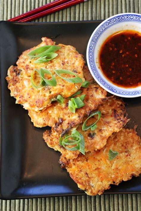 Korean scallion pancakes | Scallion pancakes, Asian recipes, Food