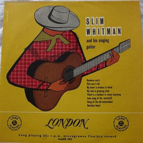 Slim Whitman - Slim Whitman And His Singing Guitar Lyrics and Tracklist | Genius