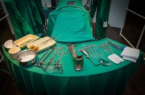 Surgeon and Old Surgical Tools Stock Photo - Image of metallic, health: 46224490