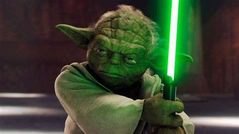 Yoda With Lightsaber - Clashing Pride