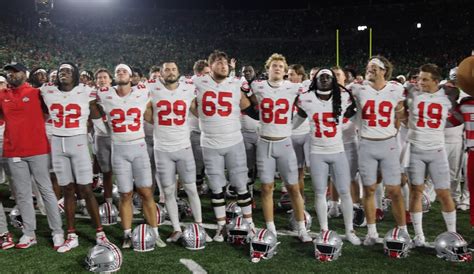 Watch Buckeyes sing ‘Carmen Ohio’ after big win against Notre Dame ...