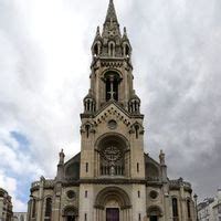 Notre-dame De La Croix - Catholic church in Paris, Ile-de-France