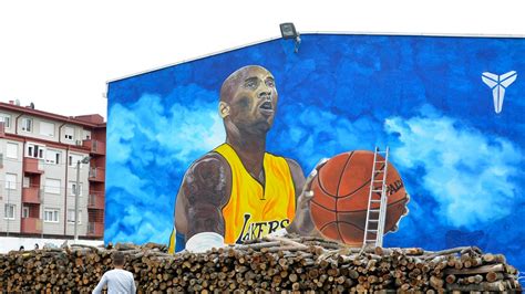 Massive Kobe Bryant Mural Finished In Europe, Biggest On Continent!