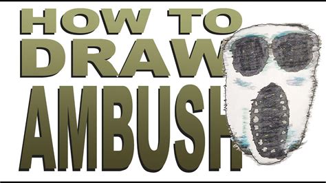 How to draw Ambush (Doors) - YouTube