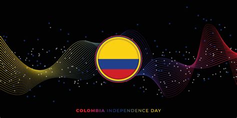 Colombia Independence Day 5861017 Vector Art at Vecteezy