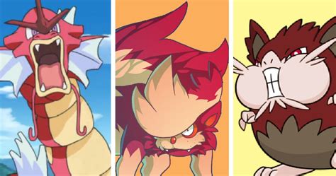 Pokémon: The 10 Coolest Red Shiny Pokémon, Ranked