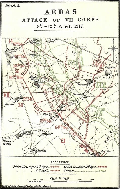 Northumbrian Gunner: Arras - Battle of Arras 9th April 1917