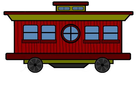 Train Caboose Clipart at GetDrawings | Free download